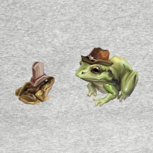 Froge Cowboys Saying Howdy T-Shirt